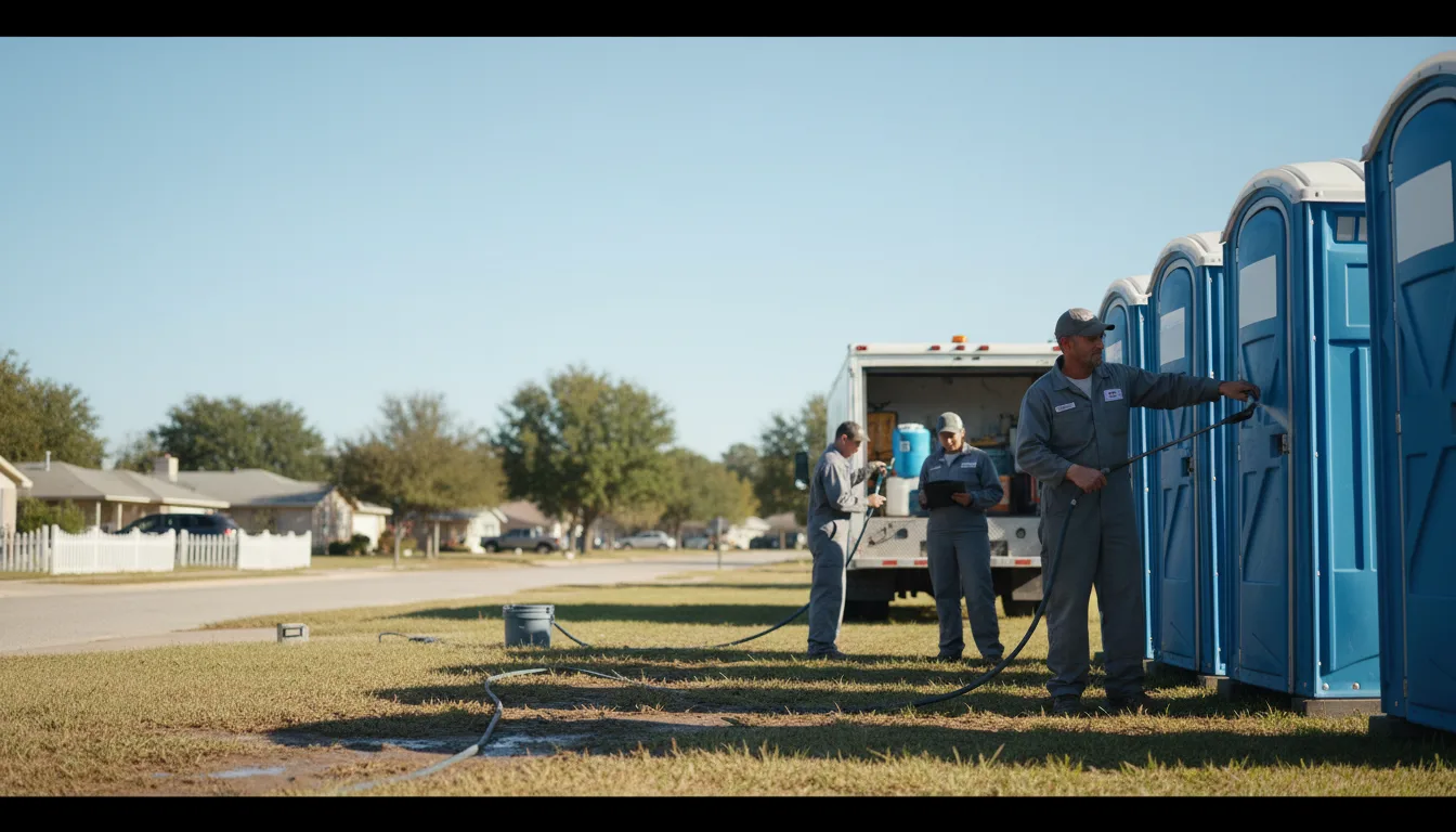 Long-Term Portable Toilet Rental in Ridgeway, SC near me